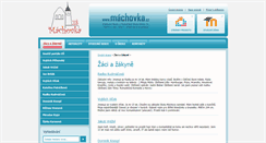 Desktop Screenshot of machovka.otevrena-skola.cz