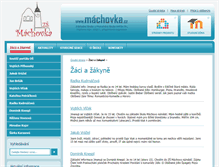 Tablet Screenshot of machovka.otevrena-skola.cz