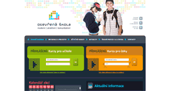 Desktop Screenshot of otevrena-skola.cz